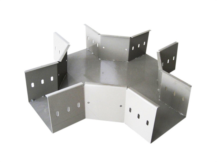 槽式电缆桥架水平三通